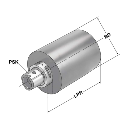 Bohrstangenrohling PSK 40-80-120 ISO 26623