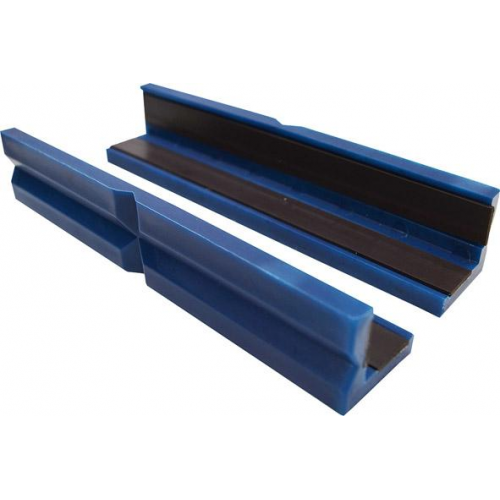 Magnet-Schonbacke, Kunststoff, glatt und mit Prisma für BB 150 mm M-150