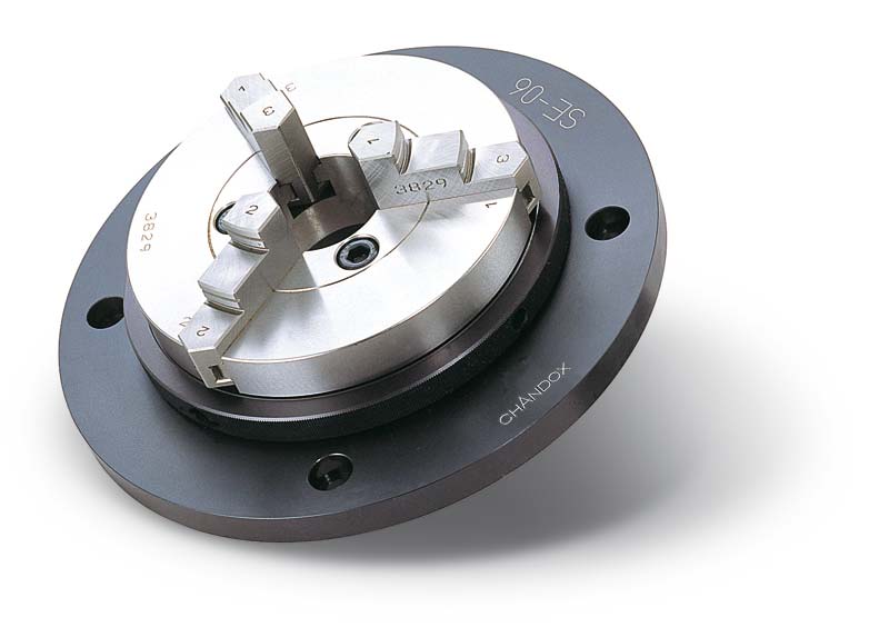 Chandox Stationäres 3-Backen-Spannfutter Ø 160 mm SE-06