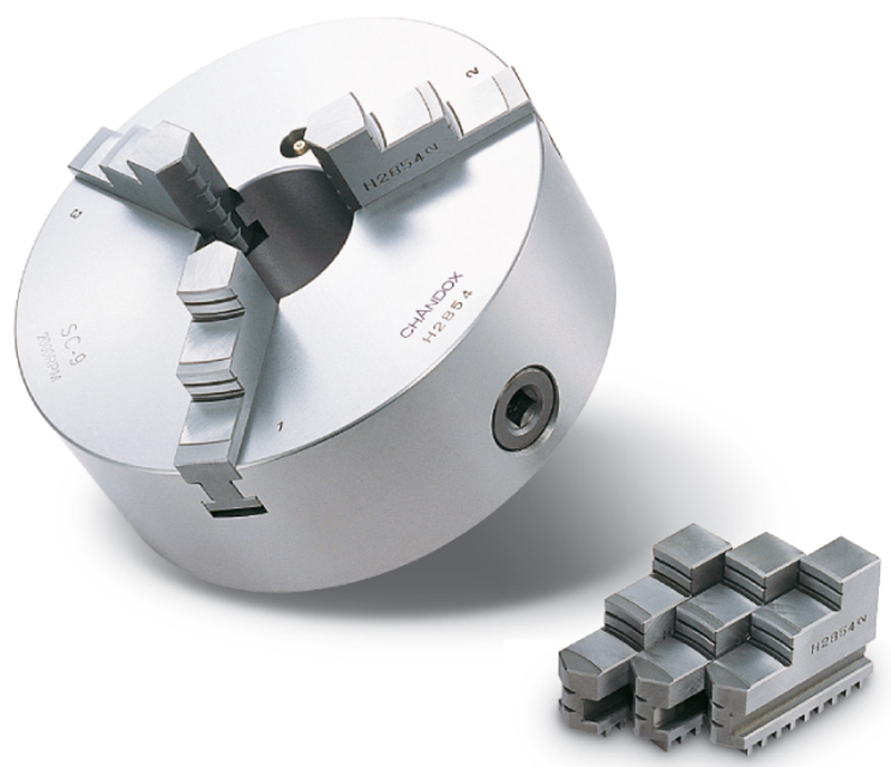 Chandox 3-Backen-Drehfutter SC-05 für Homge Rundtische Ø 132 mm SC-05F