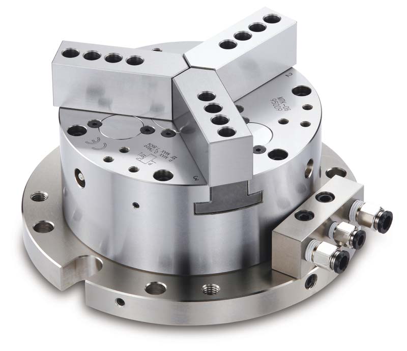 Chandox Pneumatischer Präzisions 3 Backen Spannstock Ø 152 mm MTK-06