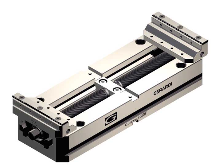 5-Achs-Schraubstock BB = 118 mm 650 Typ 3x310