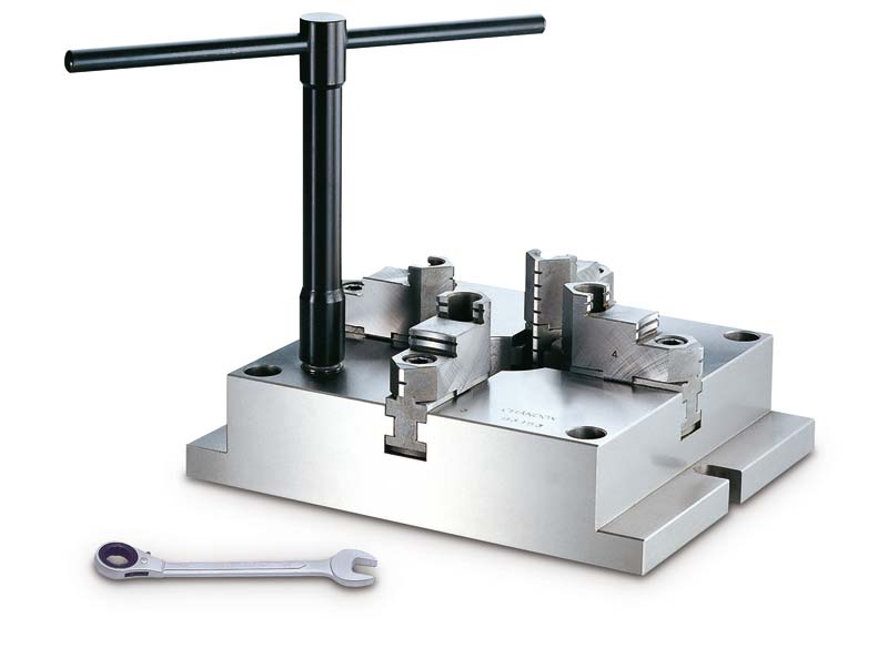 Chandox Stationäres 4-Backen-Spannfutter Ø 165 mm MC-06,Chandox Stationäres 4-Backen-Spannfutter Ø 165 mm MC-06