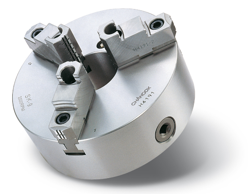 Chandox 3-Backen-Drehfutter SK-10 für Homge Rundtische Ø 273 mm SK-10F